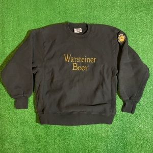 Vintage Warsteiner Beer Promo Cross Grain Crewneck